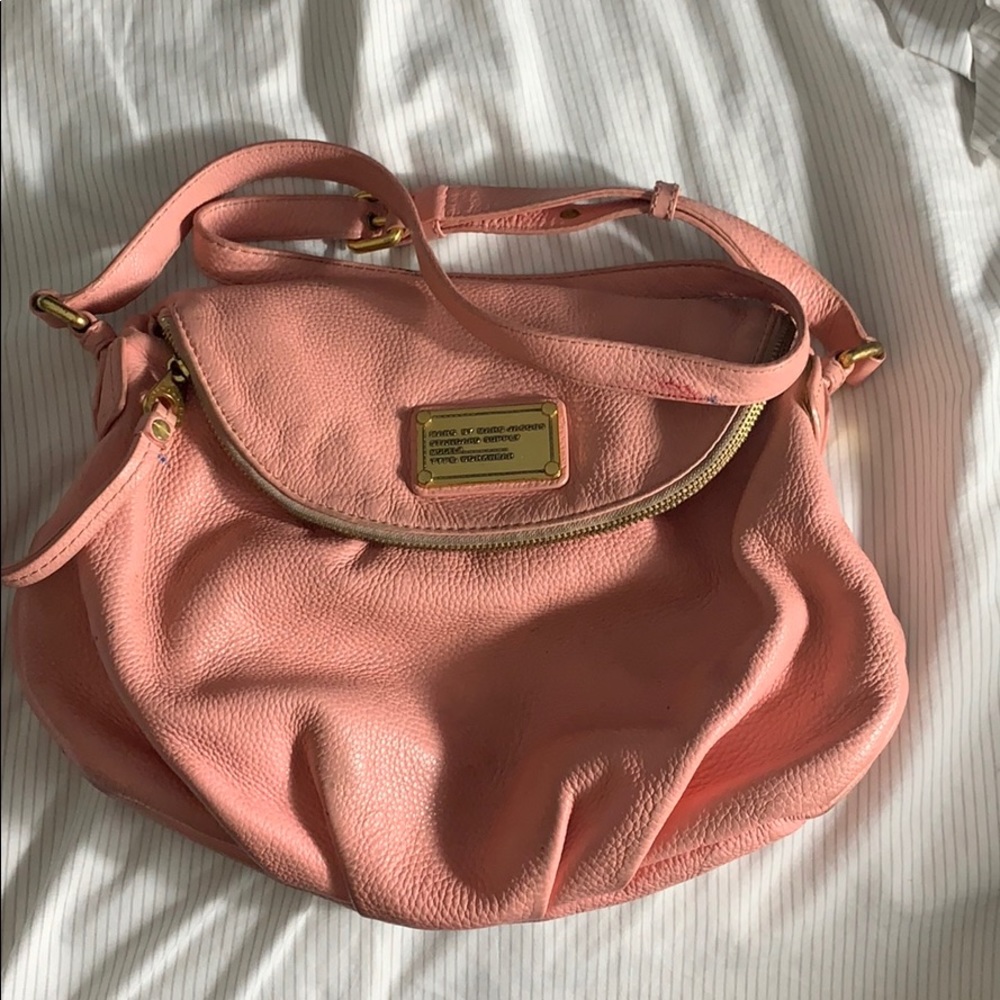 Marc Jacobs Pink workwear cross bag